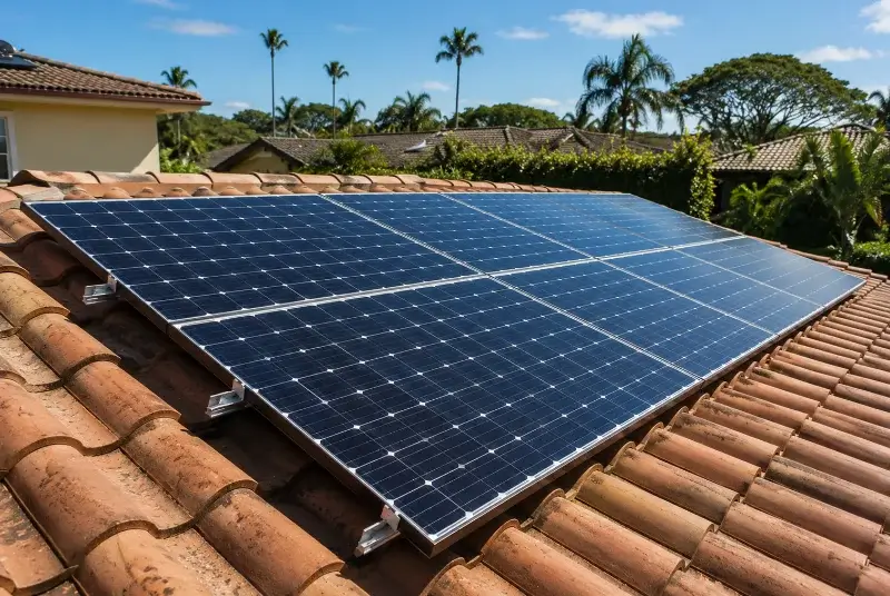 Installation de panneaux solaires à Poiroux